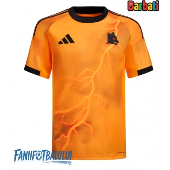 AS Roma Tricou Fotbal Replică 2025-26 Barbati Deplasare